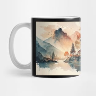 Rustic Countryside Charm Mug